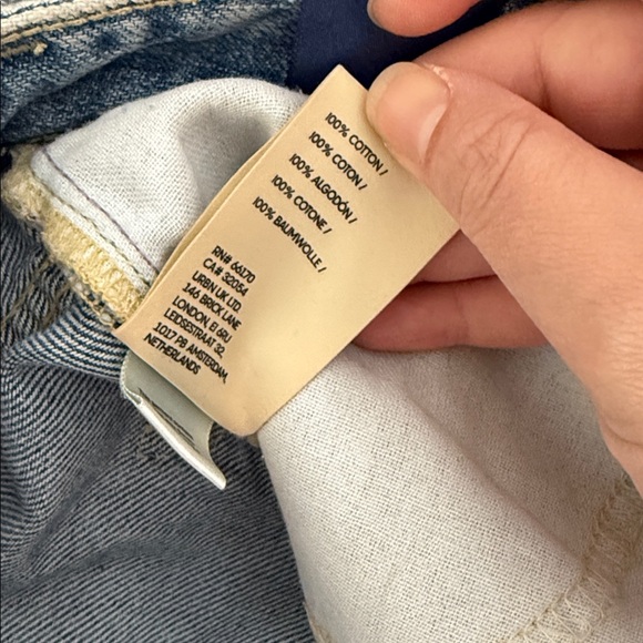 Anthropologie X Pilcro Joey High Rise Relaxed Jeans. Size 27 - Picture 6 of 7